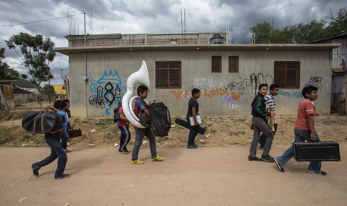 Landfill-harmonic: the Mexican music school on the edge of a rubbish dump