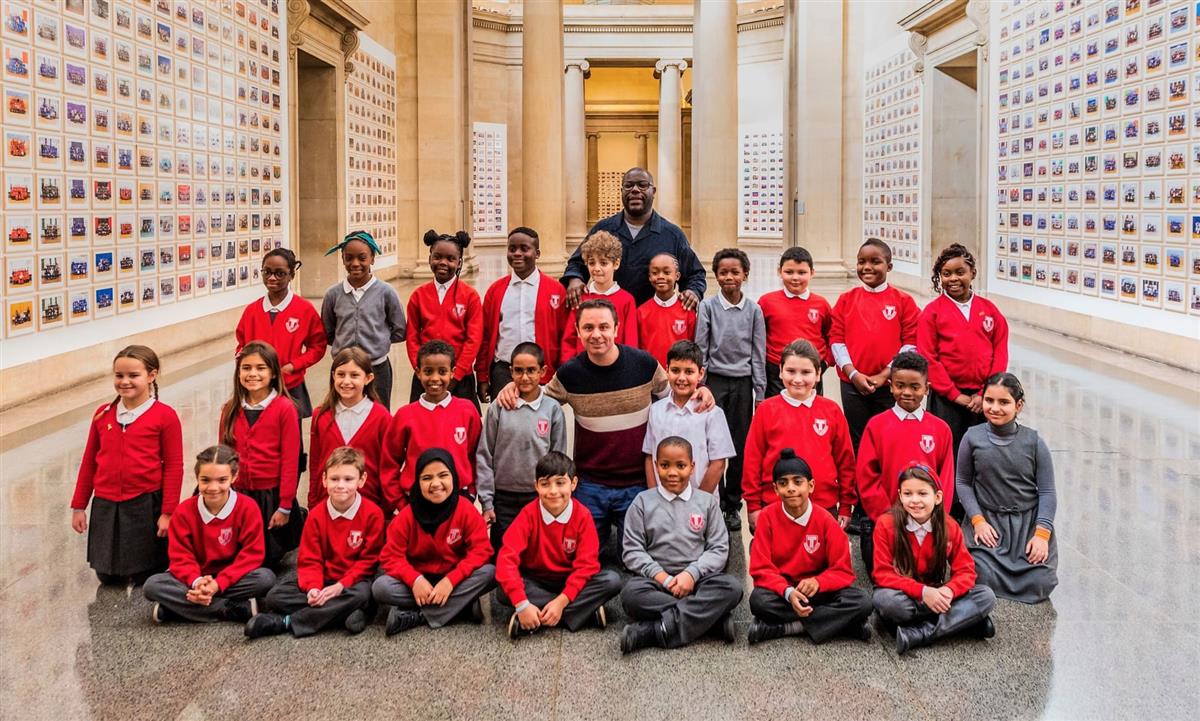 Steve McQueen hopes Year 3 work will inspire art's next generation