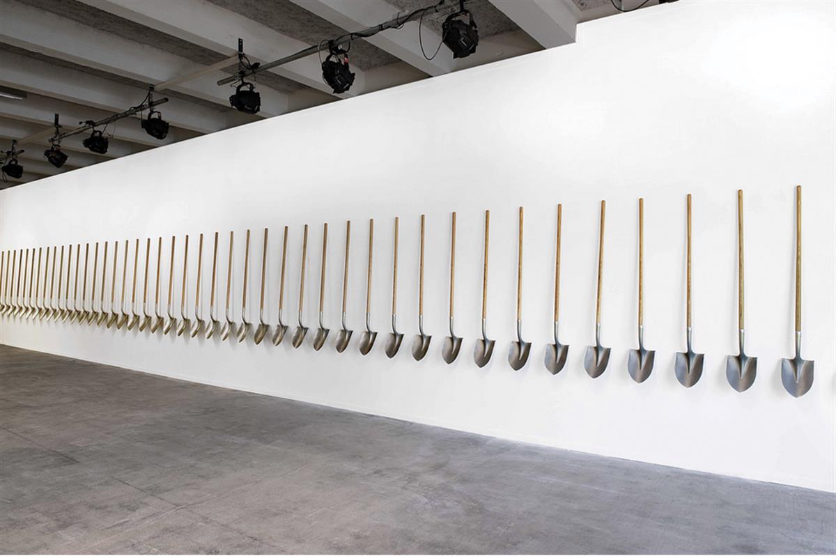 Featured Story: Mexican Artist Pedro Reyes Molds 1,527 Guns into Shovels Used to Plant Trees