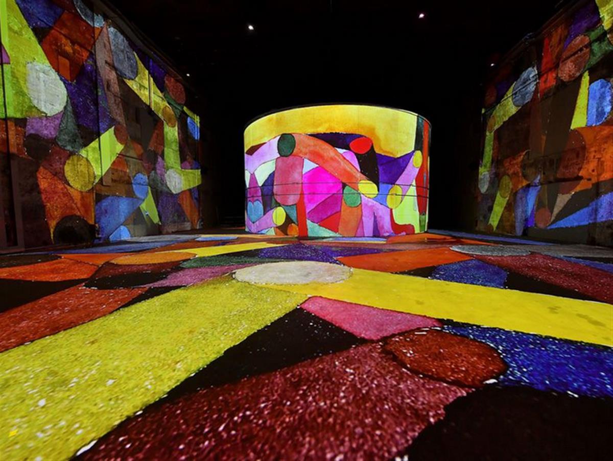 Former Nazi Submarine Base Transformed Into Digital Art Gallery