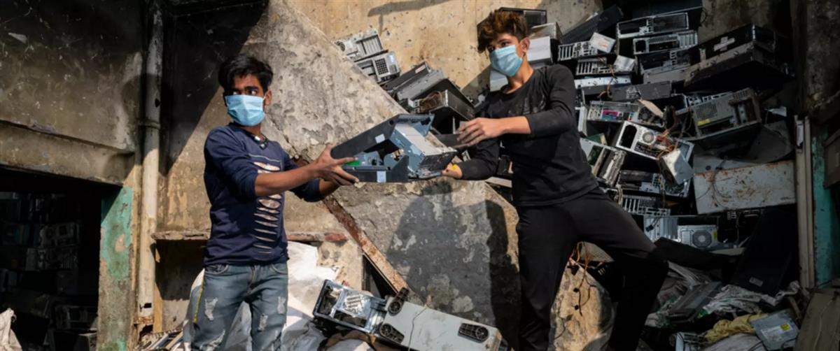 How a start-up in India is pioneering a way to tackle the global e-waste problem