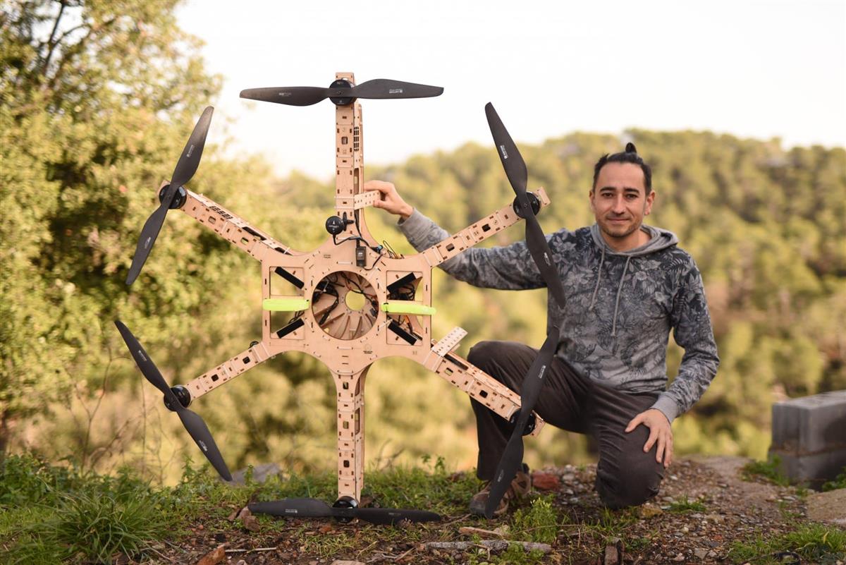 The DIY wooden drones reforesting Spain