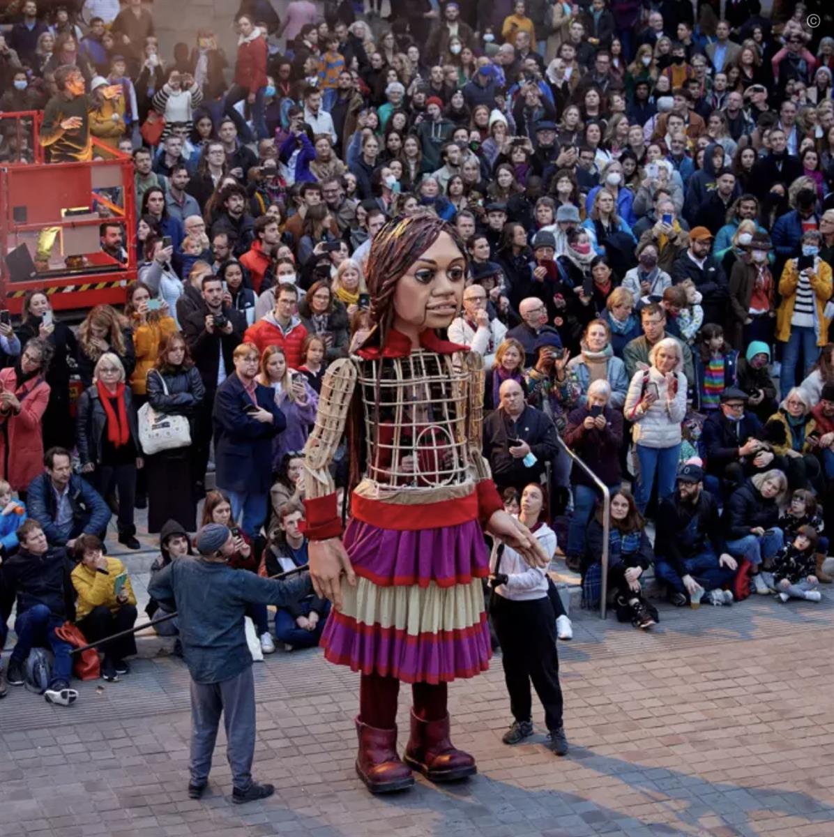Refugee Week - Southbank Centre - Dance with Little Amal