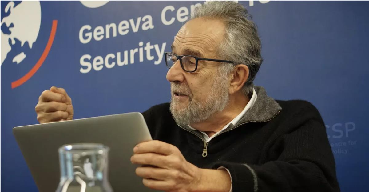 Pedro Arrojo Agudo: water should be a blue flag for peace, not a weapon of war