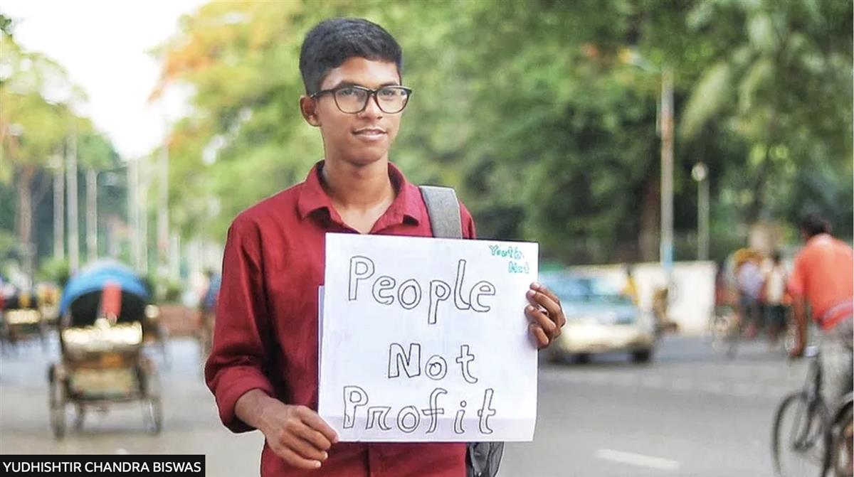 Climate change: The young activists changing the sceptics' minds