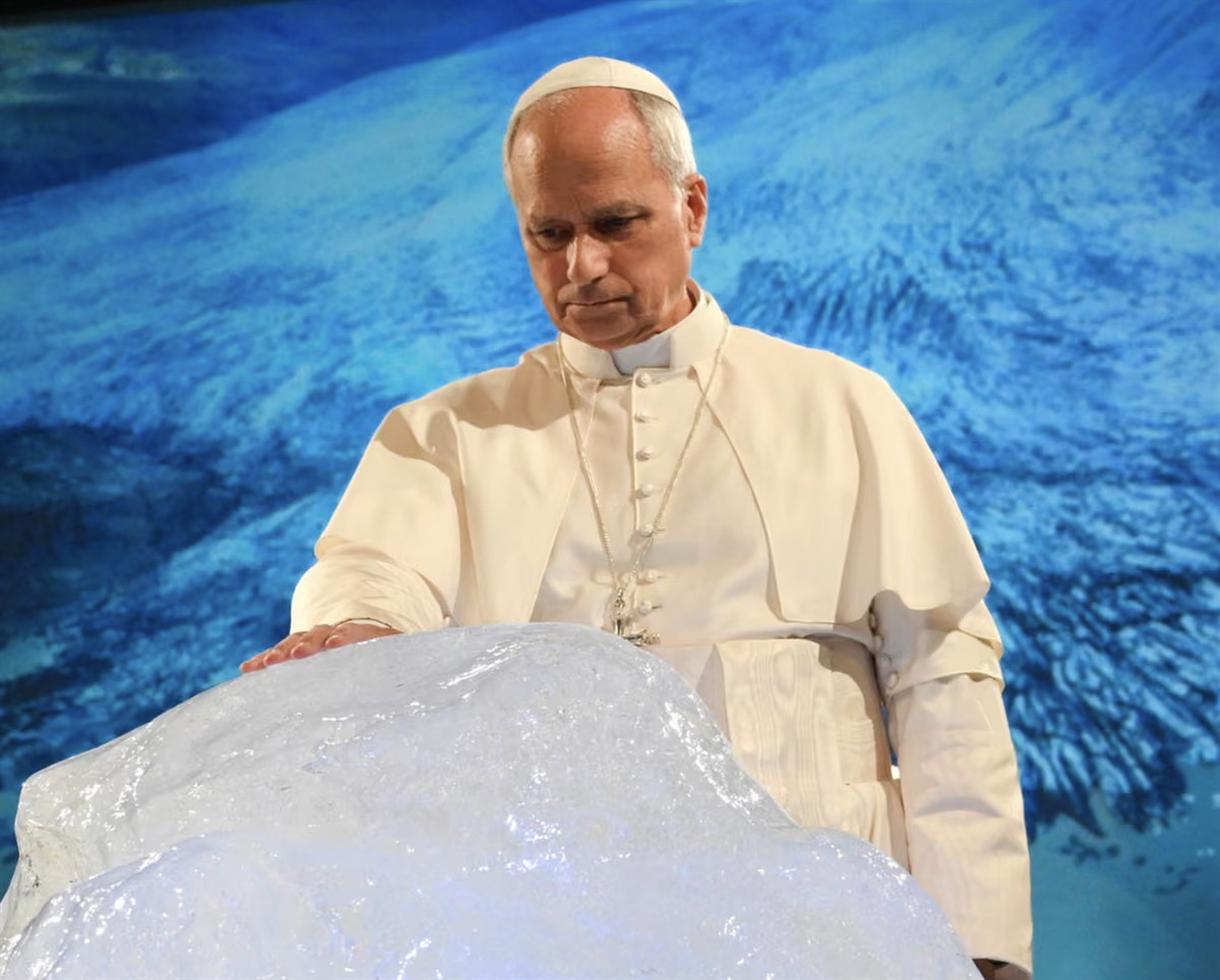 ‘Listen to the cry of the Earth’: Pope Leo takes aim at climate change sceptics