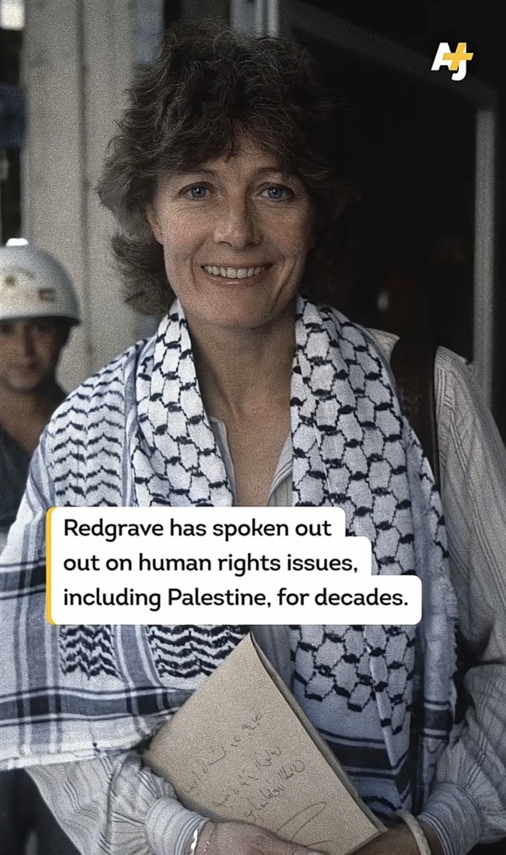 Voices for Today Feature: Palestine Advocate Vanessa Redgrave