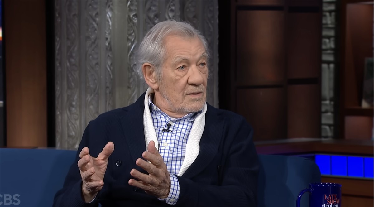 Sir Ian McKellan recites Shakespeare on immigration